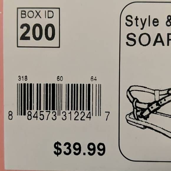 SO Women's Strappy Sandals Size 6 - Picture 4 of 4